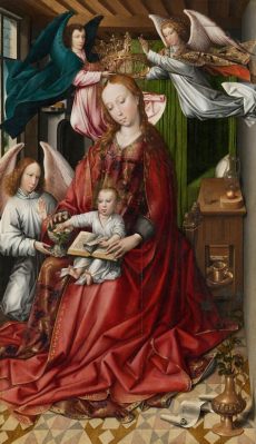  ภาพวาด The Virgin and Child with Angels ของ Wilfredo González: ศิลปะศักดิ์สิทธิ์และความลุ่มหลงของเทวดา